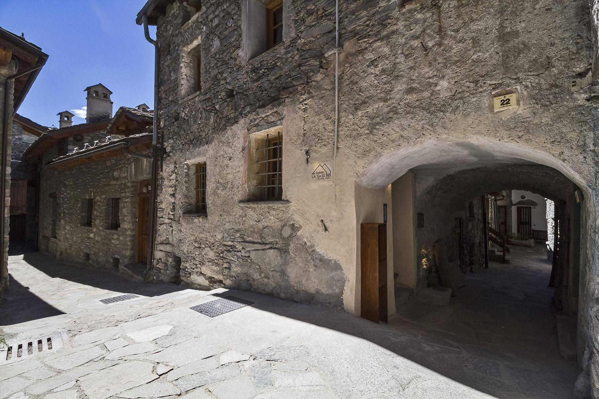 Maison La Saxe Courmayeur Exterior foto